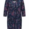 ONLY CARMAKOMA Kleid, Paisley, Knielang, Für Damen 194962001 NIGHT S 55