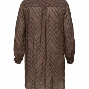 ONLY CARMAKOMA Hemdblusenkleid, Grafisch, Für Damen 228517001 ARGAN O 6