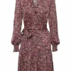 ESPRIT Collection Blusenkleid, Bindegürtel, Rüschen, Für Damen E002 BLACK 2 13