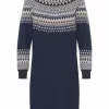 ESPRIT Pulloverkleid, Knielang, Für Damen E403 NAVY 4 17