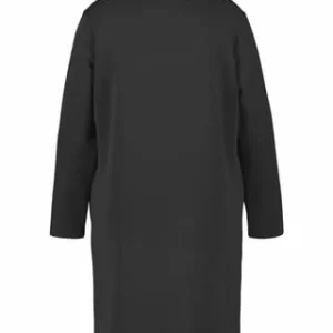 SAMOON Sweatkleid, Rollkragen, Für Damen 01100 BLACK 11