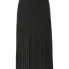 S.Oliver BLACK LABEL Chiffonrock, Plisseefalten, Lang, Für Damen 9999 GREY/ BLACK 22