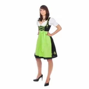 Edelnice Mini Dirndl 3-teilig Schwarz, Grün 10