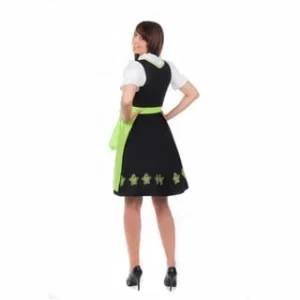 Edelnice Mini Dirndl 3-teilig Schwarz, Grün 12